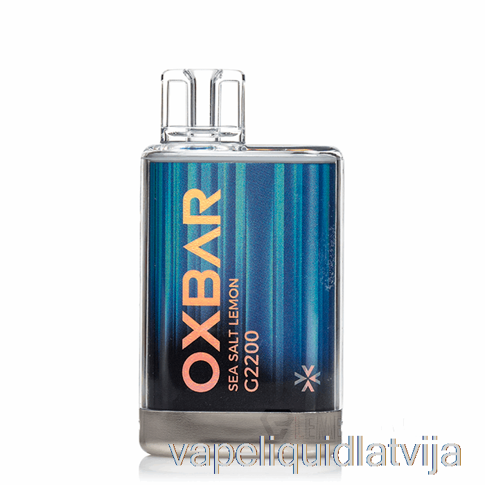 Oxbar G2200 Vienreizējās Lietošanas Jūras Sāls Citronu Vape šķidrums